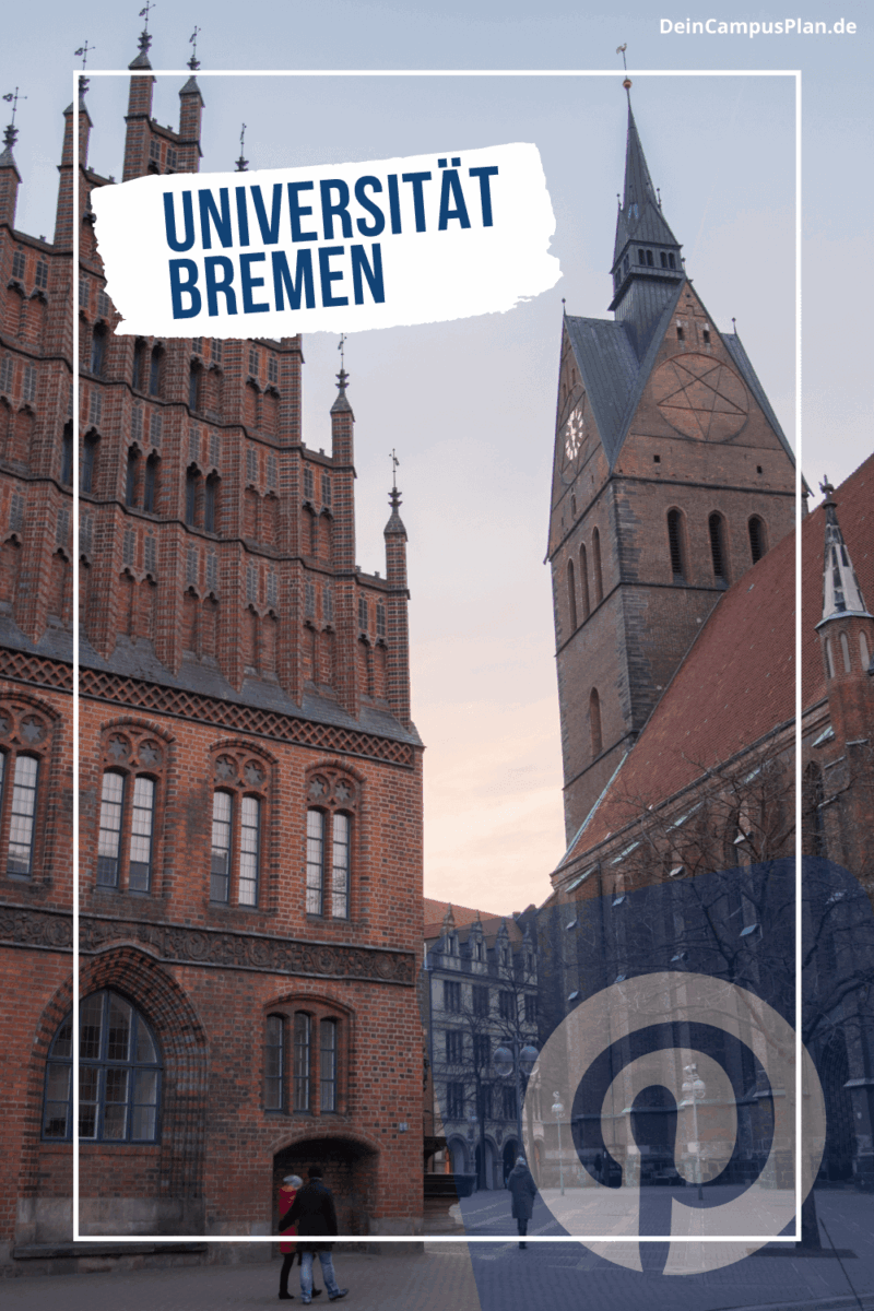 Universität Bremen Campus Sharepic - Teile deinen Campusmoment auf Pinterest