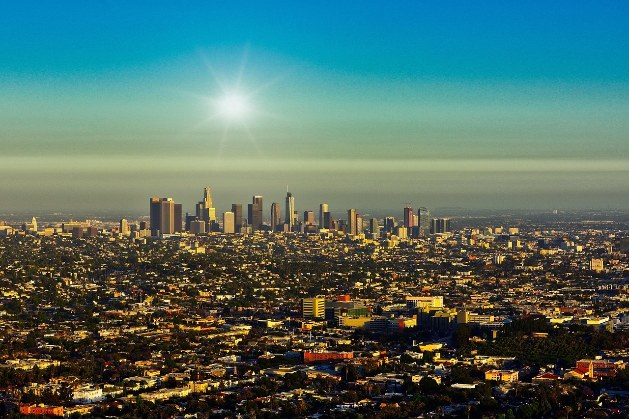 Los Angeles Skyline – Auslandssemester an der USC