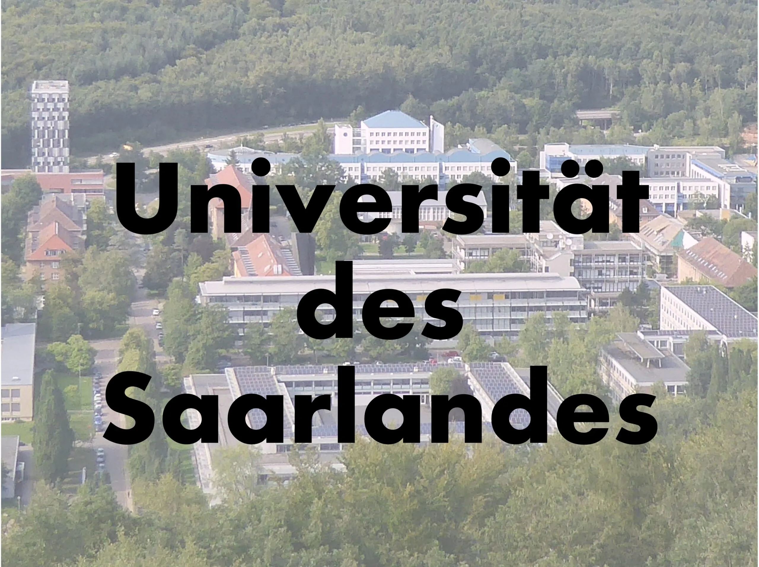 Universität des Saarlandes